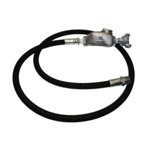 TX-3HW3/4-HYD Hydraulic Hose Whip Assembly with MPT Hose End