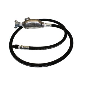 TX-5HW-HYD Hydraulic Hose Whip Assembly with MPT Hose End